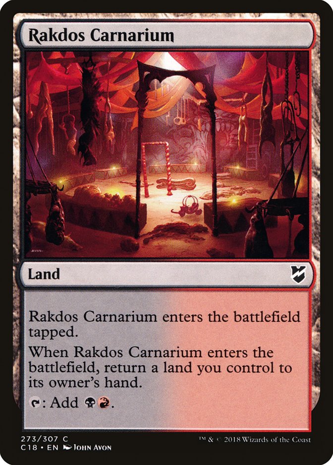 Rakdos Carnarium [Commander 2018] - Magic: The Gathering - Card Brawlers | Quebec | Canada |