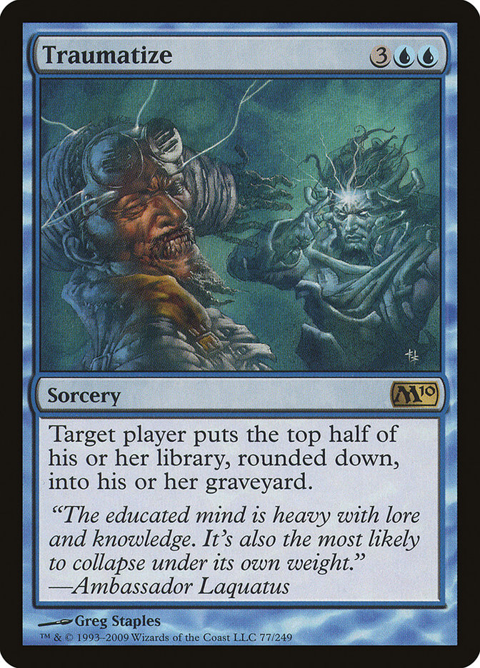 Traumatize [Magic 2010] - Magic: The Gathering - Card Brawlers | Quebec | Canada |