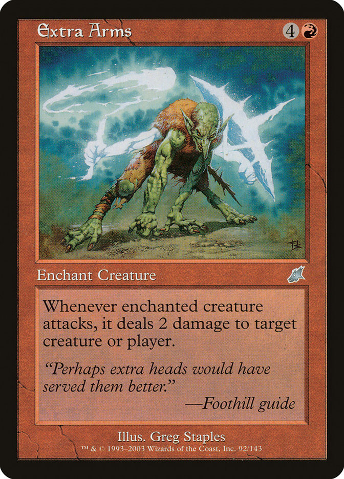 Extra Arms [Scourge] - Magic: The Gathering - Card Brawlers | Quebec | Canada |
