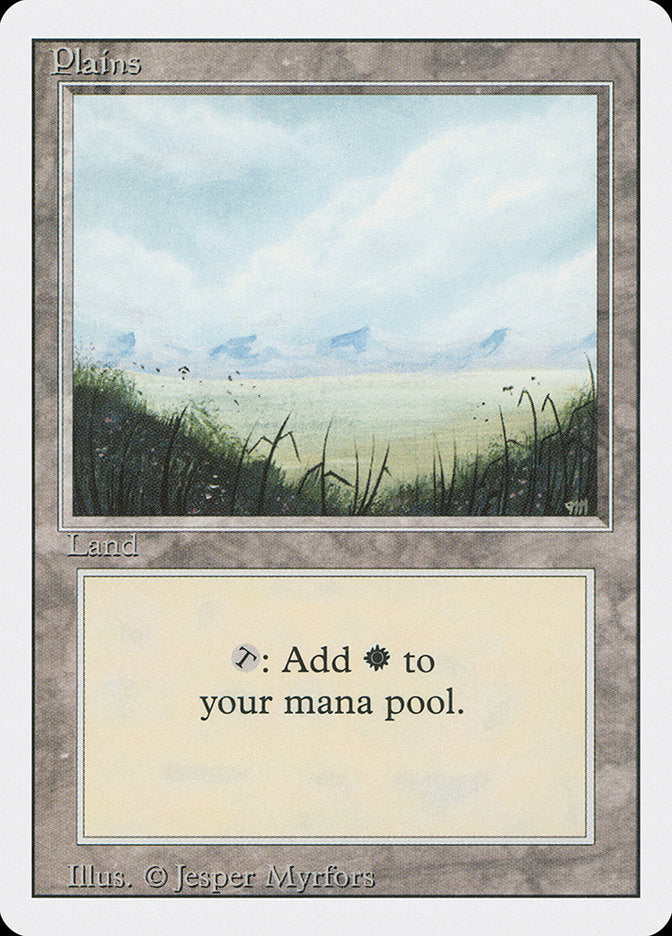 Plains (No Trees / Signature on Right) [Revised Edition] - Magic: The Gathering - Card Brawlers | Quebec | Canada |