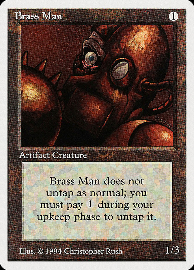 Brass Man [Summer Magic / Edgar] - Magic: The Gathering - Card Brawlers | Quebec | Canada |