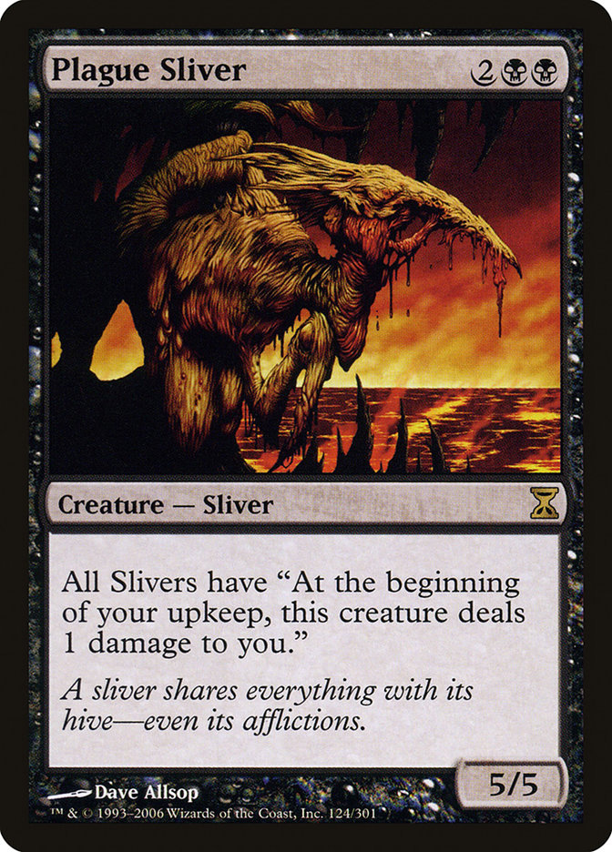 Plague Sliver [Time Spiral] - Magic: The Gathering - Card Brawlers | Quebec | Canada |