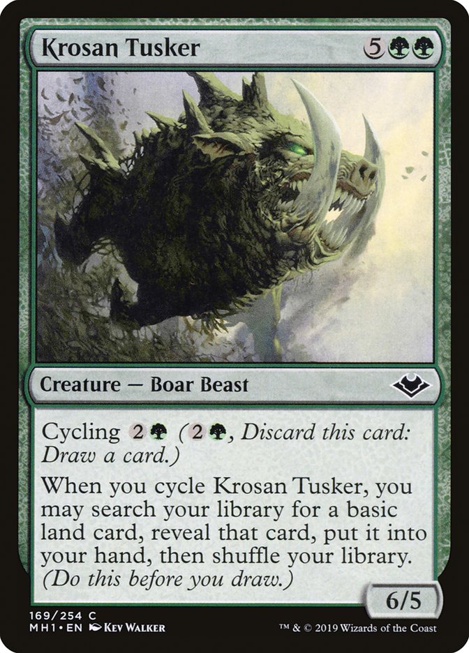Krosan Tusker [Modern Horizons] - Magic: The Gathering - Card Brawlers | Quebec | Canada |