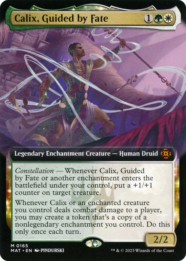 Calix, Guided by Fate (Extended Art) [March of the Machine: The Aftermath] - Magic: The Gathering - Card Brawlers | Quebec | Canada |