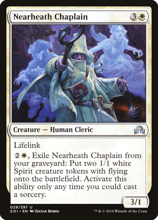 Nearheath Chaplain [Shadows over Innistrad] - Magic: The Gathering - Card Brawlers | Quebec | Canada |