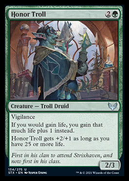 Honor Troll [Strixhaven: School of Mages] - Magic: The Gathering - Card Brawlers | Quebec | Canada |
