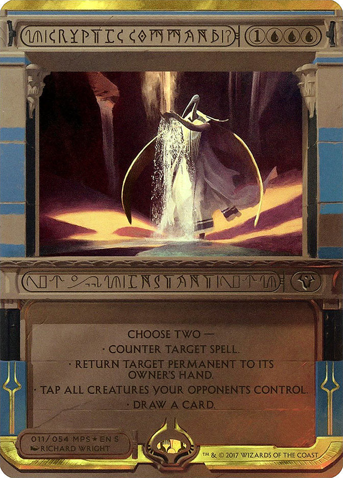 Cryptic Command (Invocation) [Amonkhet Invocations] - Magic: The Gathering - Card Brawlers | Quebec | Canada |