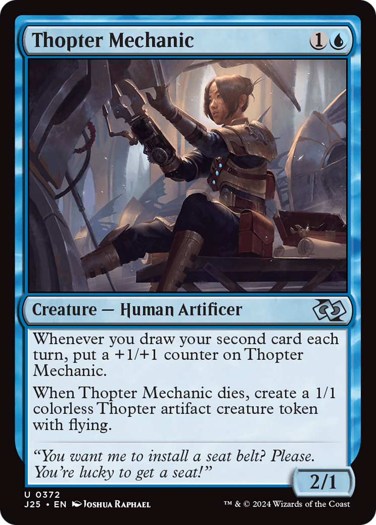 Thopter Mechanic [Foundations Jumpstart] - Magic: The Gathering - Card Brawlers | Quebec | Canada |
