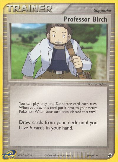 Professor Birch (89/109) [EX: Ruby & Sapphire] - Pokémon - Card Brawlers | Quebec | Canada |