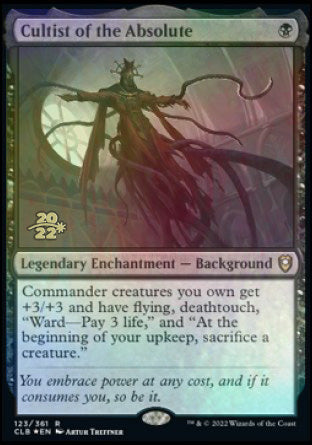 Cultist of the Absolute [Commander Legends: Battle for Baldur's Gate Prerelease Promos] - Magic: The Gathering - Card Brawlers | Quebec | Canada |