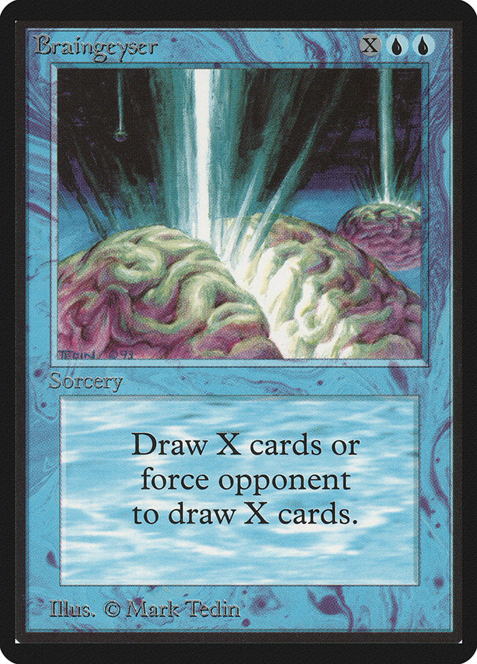 Braingeyser [Beta Edition] - Magic: The Gathering - Card Brawlers | Quebec | Canada |