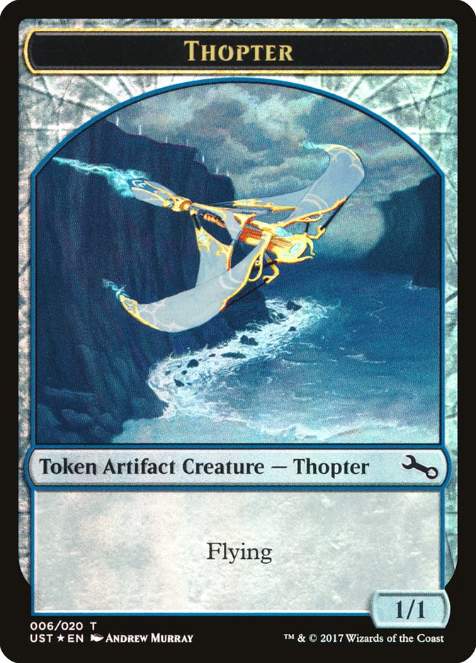 Thopter // Thopter Double-Sided Token [Unstable Tokens] - Magic: The Gathering - Card Brawlers | Quebec | Canada |