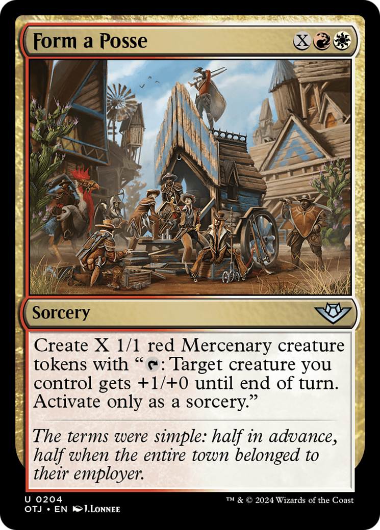 Form a Posse [Outlaws of Thunder Junction] - Magic: The Gathering - Card Brawlers | Quebec | Canada |