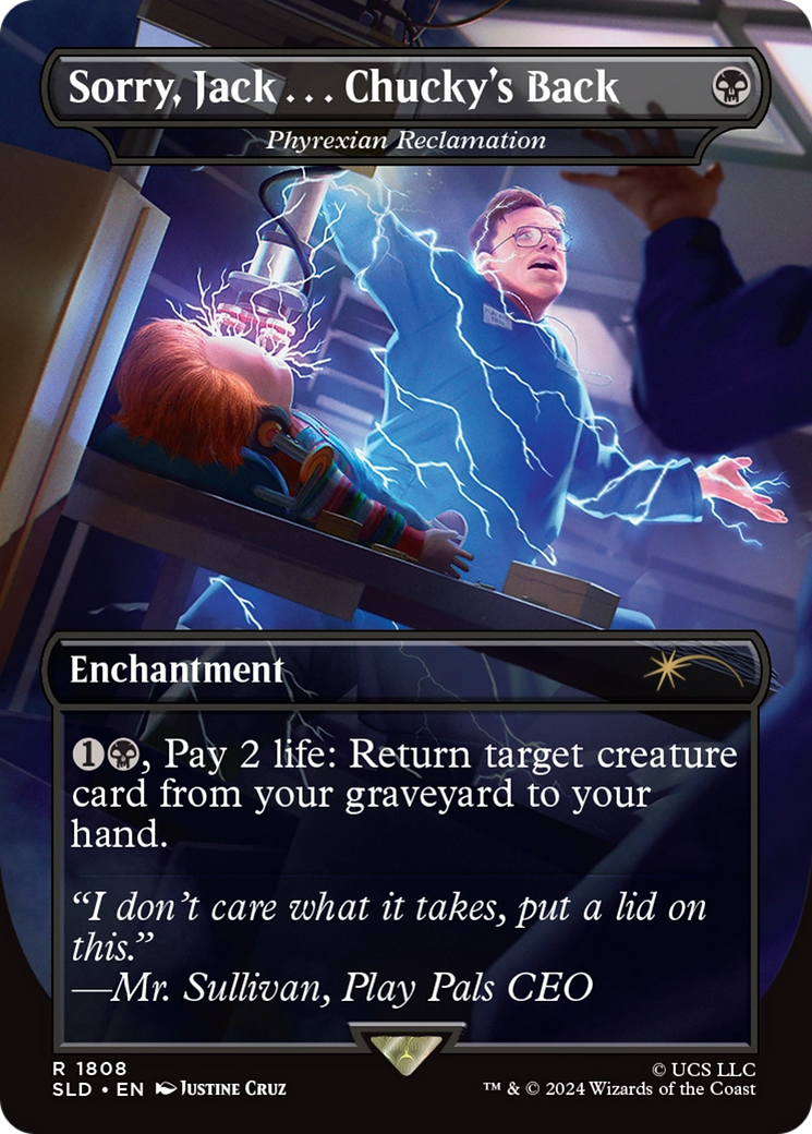 Sorry, Jack . . . Chucky's Back - Phyrexian Reclamation [Secret Lair Drop Series] - Magic: The Gathering - Card Brawlers | Quebec | Canada |