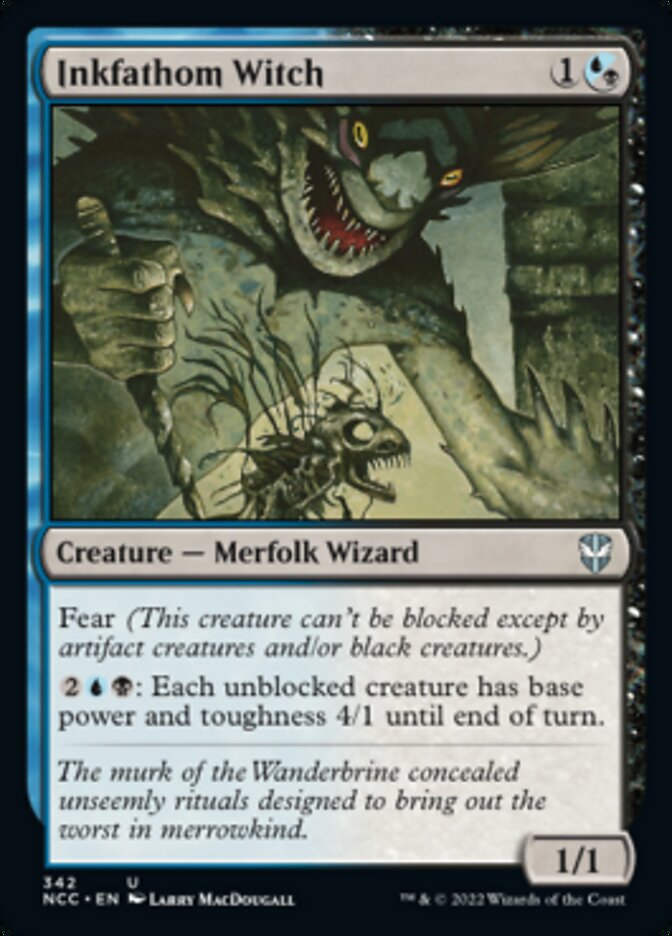 Inkfathom Witch [Streets of New Capenna Commander] - Magic: The Gathering - Card Brawlers | Quebec | Canada |