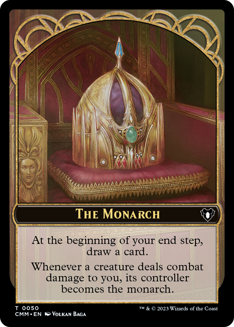 The Monarch Token [Commander Masters Tokens] - Magic: The Gathering - Card Brawlers | Quebec | Canada |
