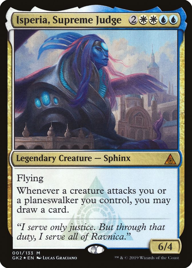 Isperia, Supreme Judge [Ravnica Allegiance Guild Kit] - Magic: The Gathering - Card Brawlers | Quebec | Canada |