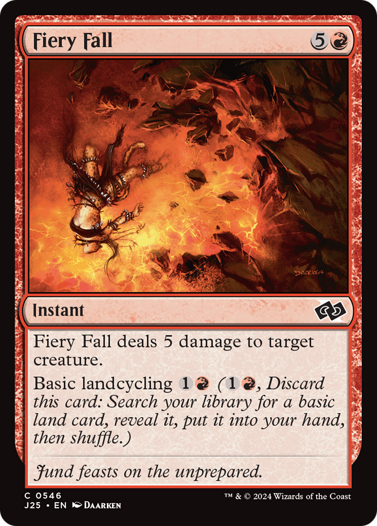 Fiery Fall [Foundations Jumpstart] - Magic: The Gathering - Card Brawlers | Quebec | Canada |