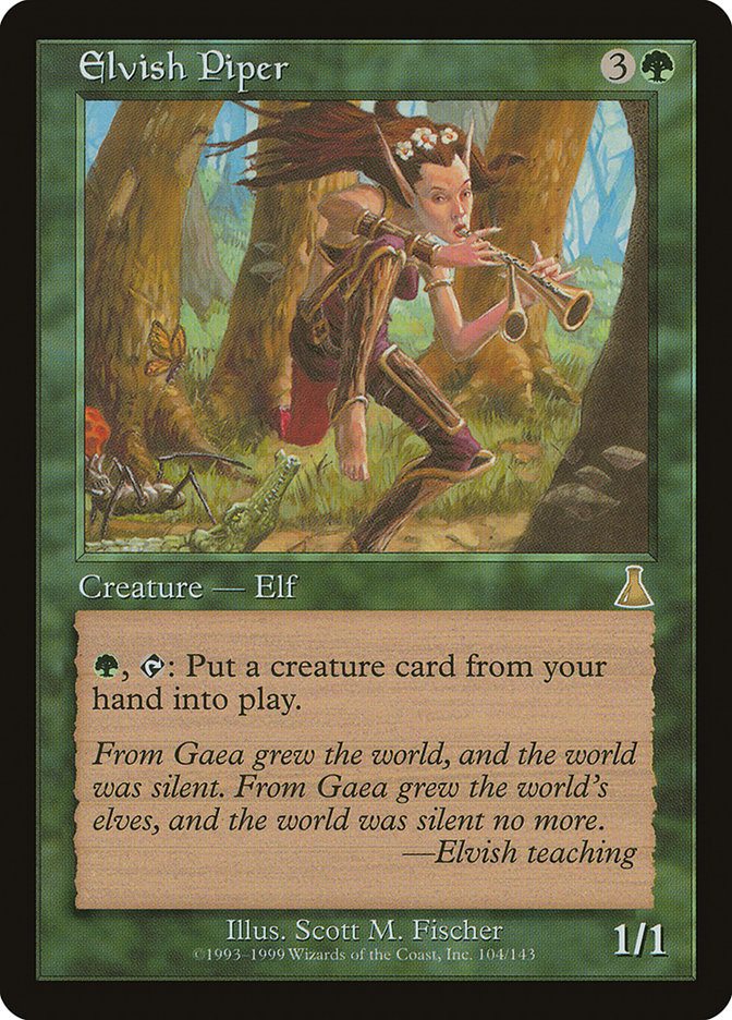 Elvish Piper [Urza's Destiny] - Magic: The Gathering - Card Brawlers | Quebec | Canada |