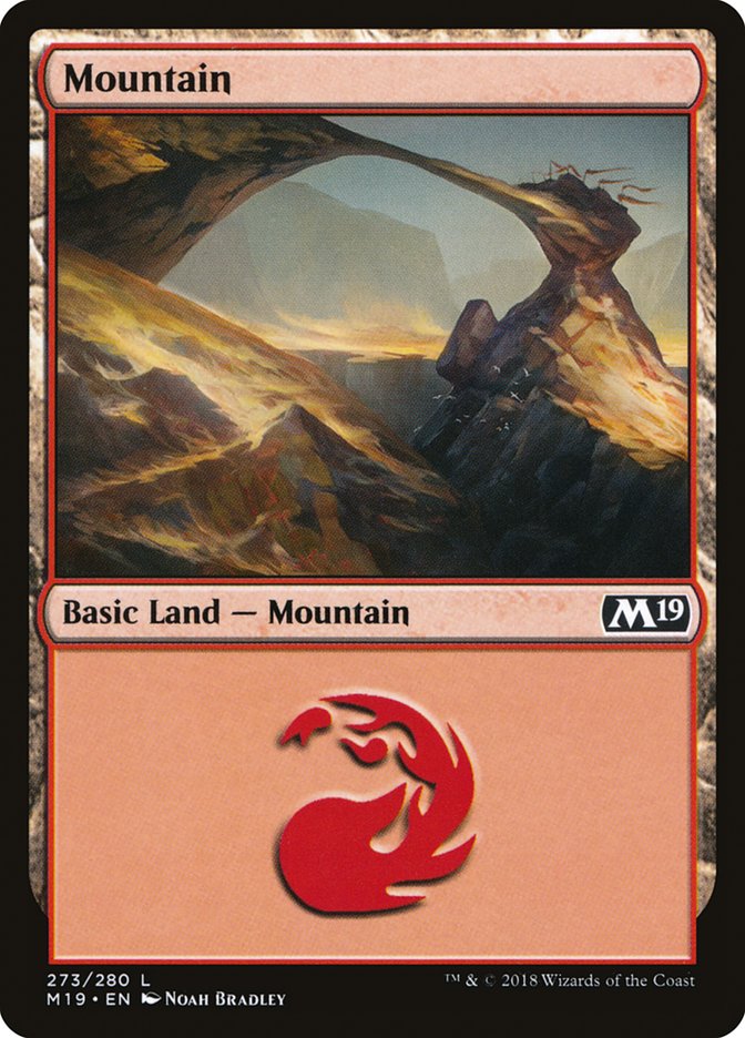 Mountain (273) [Core Set 2019] - Magic: The Gathering - Card Brawlers | Quebec | Canada |