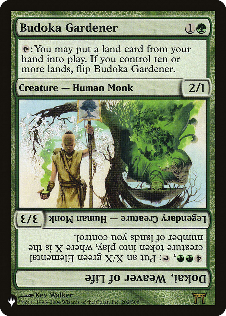 Budoka Gardener // Dokai, Weaver of Life [The List] - Magic: The Gathering - Card Brawlers | Quebec | Canada |
