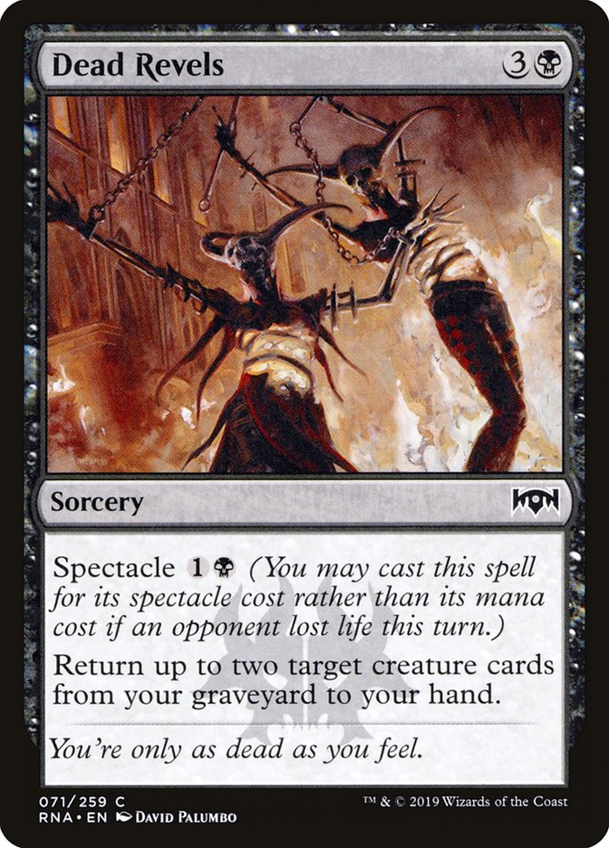 Dead Revels [Ravnica Allegiance] - Magic: The Gathering - Card Brawlers | Quebec | Canada |