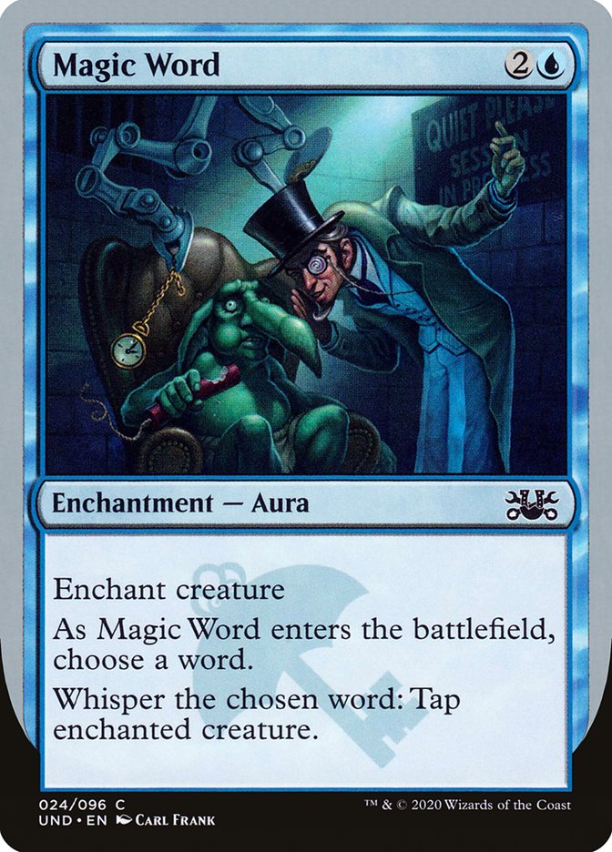 Magic Word [Unsanctioned] - Magic: The Gathering - Card Brawlers | Quebec | Canada |