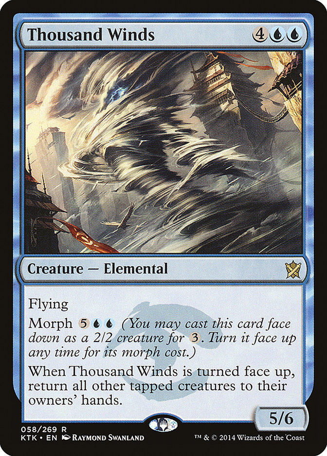 Thousand Winds [Khans of Tarkir] - Magic: The Gathering - Card Brawlers | Quebec | Canada |