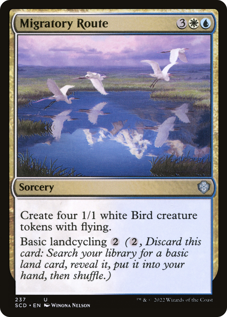 Migratory Route [Starter Commander Decks] - Magic: The Gathering - Card Brawlers | Quebec | Canada |