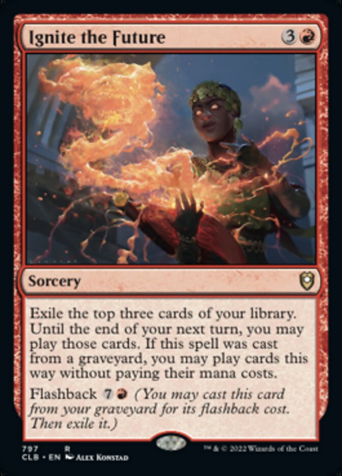 Ignite the Future [Commander Legends: Battle for Baldur's Gate] - Magic: The Gathering - Card Brawlers | Quebec | Canada |