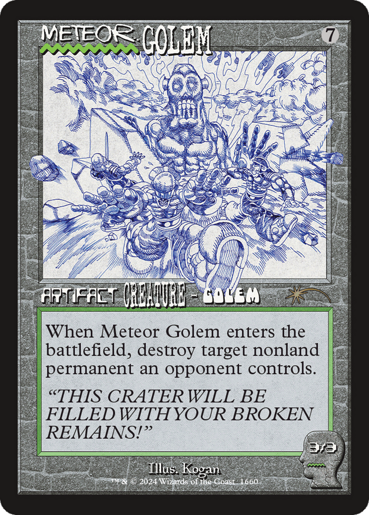 Meteor Golem (1660) (Rainbow Foil) [Secret Lair Drop Series] - Magic: The Gathering - Card Brawlers | Quebec | Canada |
