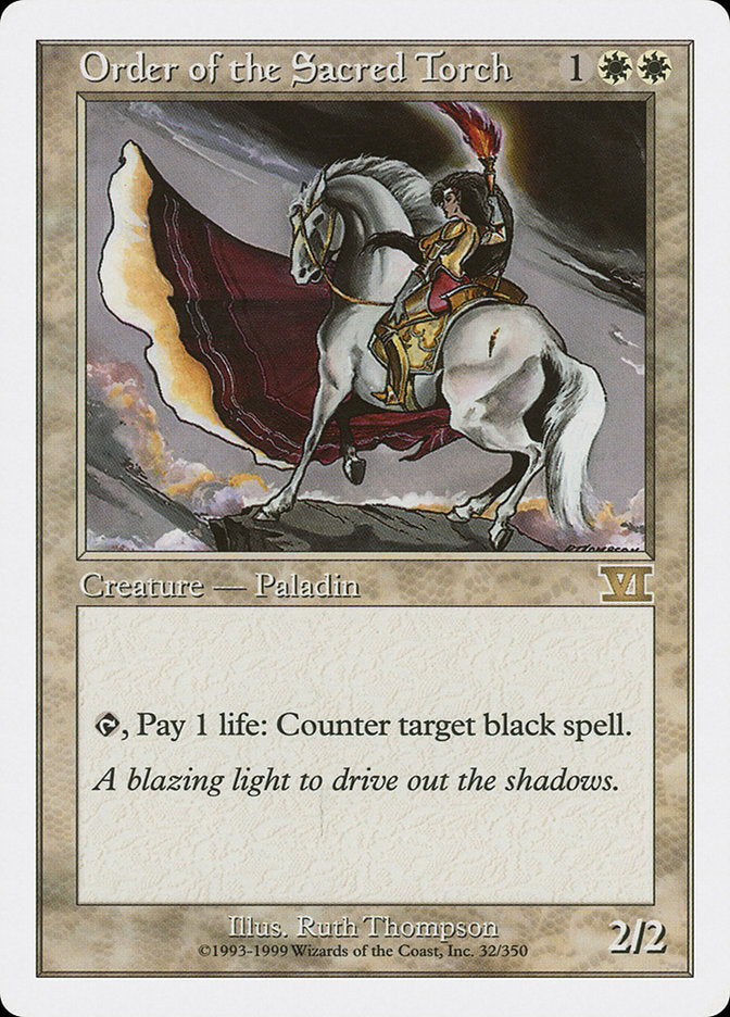Order of the Sacred Torch [Classic Sixth Edition] - Magic: The Gathering - Card Brawlers | Quebec | Canada |
