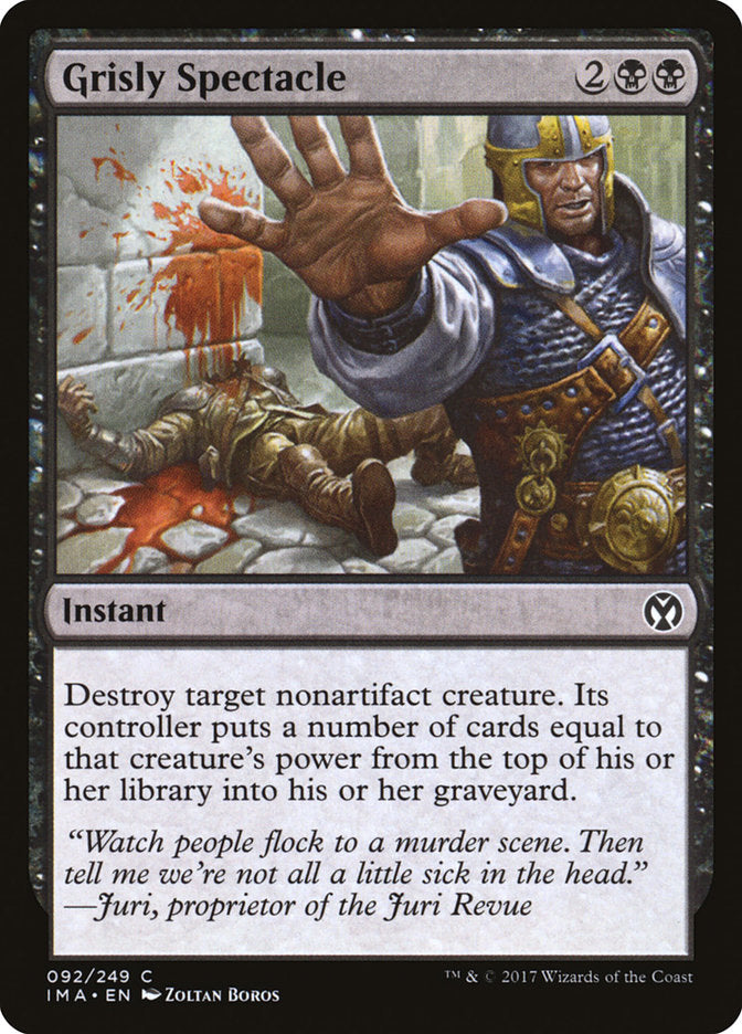 Grisly Spectacle [Iconic Masters] - Magic: The Gathering - Card Brawlers | Quebec | Canada |