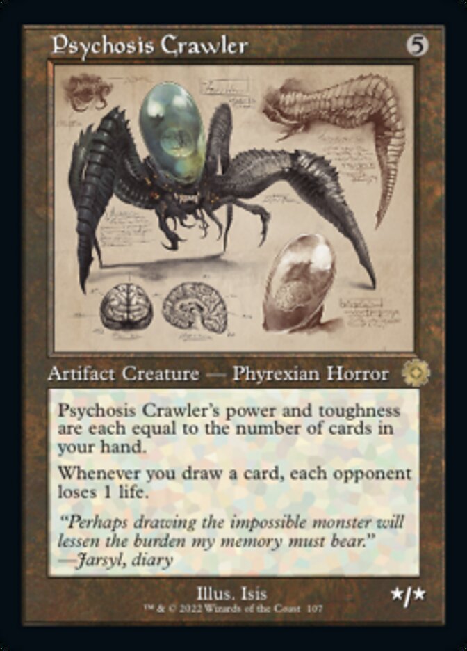 Psychosis Crawler (Retro Schematic) [The Brothers' War Retro Artifacts] - Magic: The Gathering - Card Brawlers | Quebec | Canada |