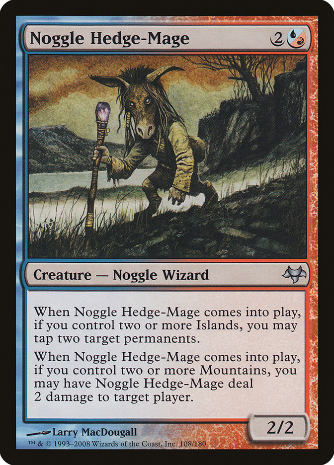 Noggle Hedge-Mage [Eventide] - Magic: The Gathering - Card Brawlers | Quebec | Canada |