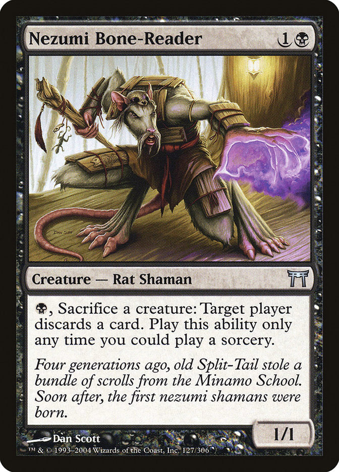 Nezumi Bone-Reader [Champions of Kamigawa] - Magic: The Gathering - Card Brawlers | Quebec | Canada |