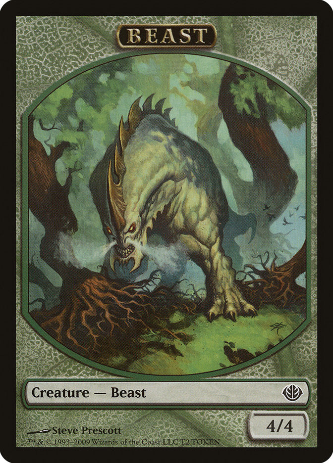 Beast Token (T2) [Duel Decks: Garruk vs. Liliana Tokens] - Magic: The Gathering - Card Brawlers | Quebec | Canada |