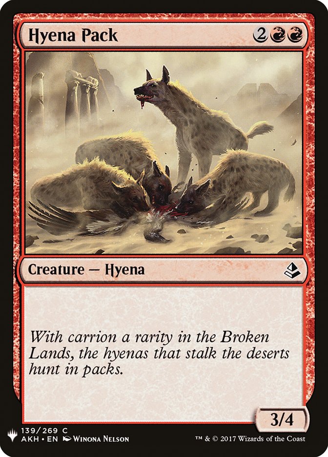 Hyena Pack [Mystery Booster] - Magic: The Gathering - Card Brawlers | Quebec | Canada |