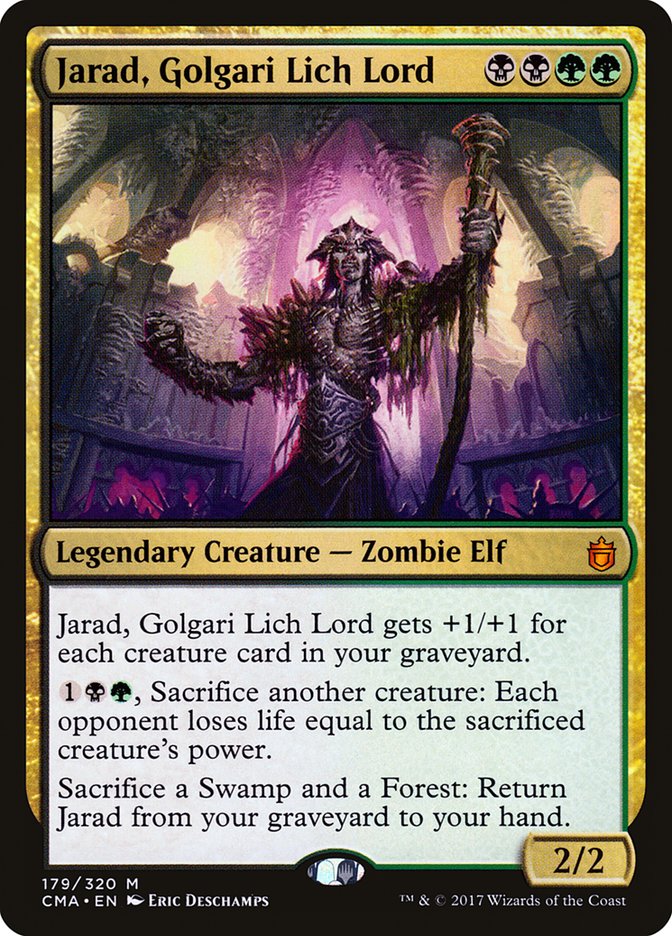 Jarad, Golgari Lich Lord [Commander Anthology] - Magic: The Gathering - Card Brawlers | Quebec | Canada |