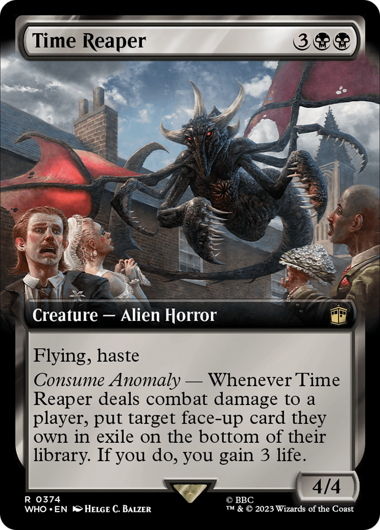Time Reaper (Extended Art) [Doctor Who] - Magic: The Gathering - Card Brawlers | Quebec | Canada |