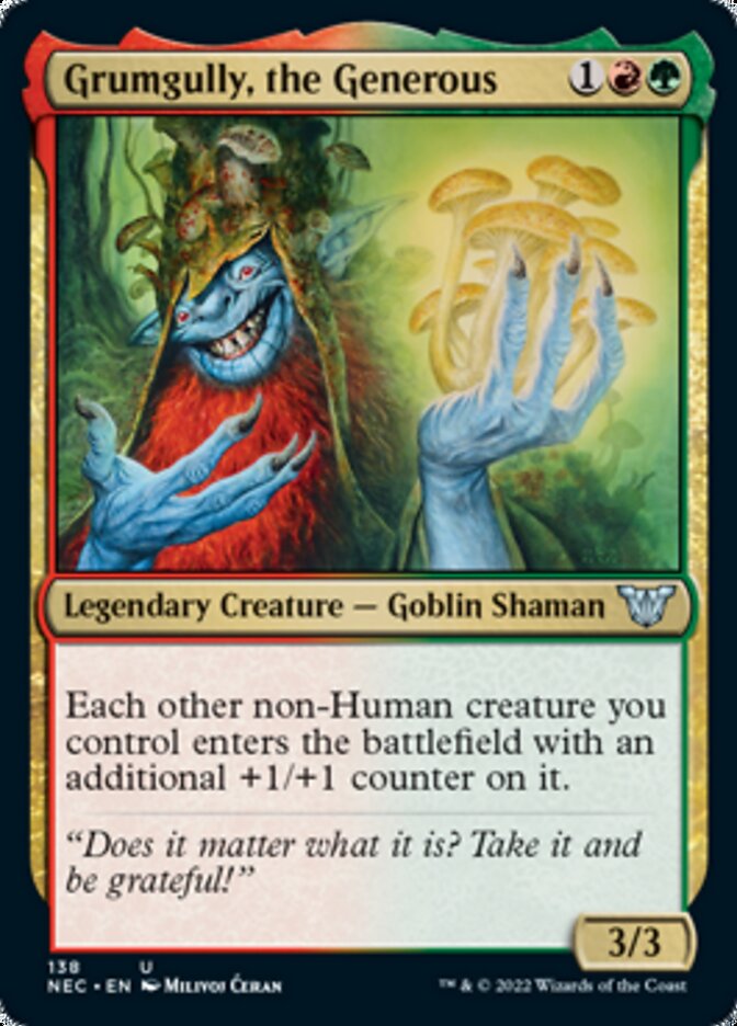 Grumgully, the Generous [Kamigawa: Neon Dynasty Commander] - Magic: The Gathering - Card Brawlers | Quebec | Canada |