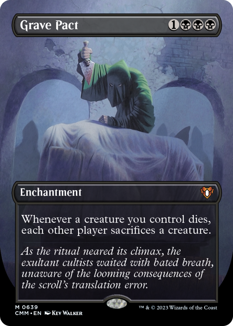 Grave Pact (Borderless Alternate Art) [Commander Masters] - Magic: The Gathering - Card Brawlers | Quebec | Canada |