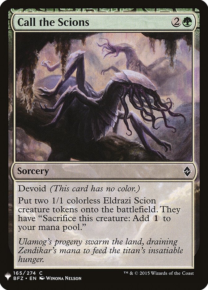 Call the Scions [Mystery Booster] - Magic: The Gathering - Card Brawlers | Quebec | Canada |