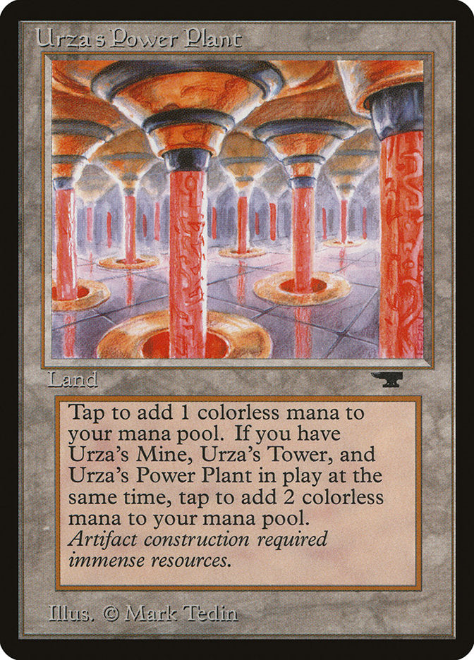 Urza's Power Plant (Red Columns) [Antiquities] - Magic: The Gathering - Card Brawlers | Quebec | Canada |