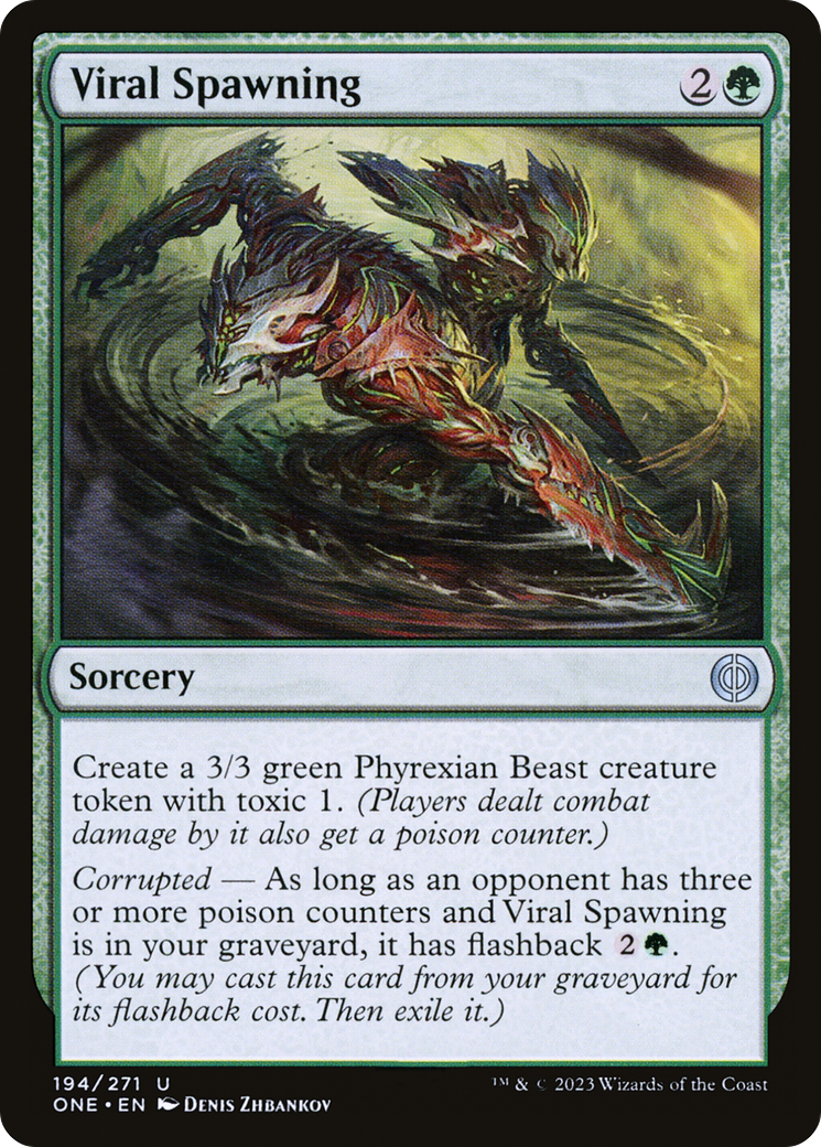 Viral Spawning [Phyrexia: All Will Be One] - Magic: The Gathering - Card Brawlers | Quebec | Canada |