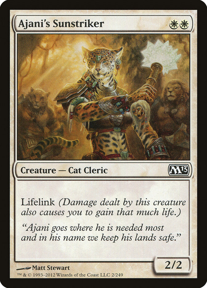Ajani's Sunstriker [Magic 2013] - Magic: The Gathering - Card Brawlers | Quebec | Canada |
