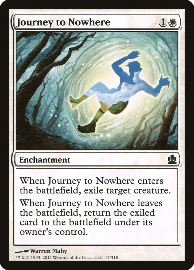 Journey to Nowhere [Commander 2011] - Magic: The Gathering - Card Brawlers | Quebec | Canada |