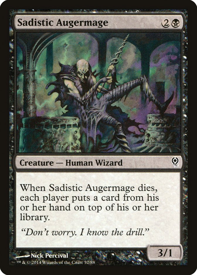 Sadistic Augermage [Duel Decks: Jace vs. Vraska] - Magic: The Gathering - Card Brawlers | Quebec | Canada |