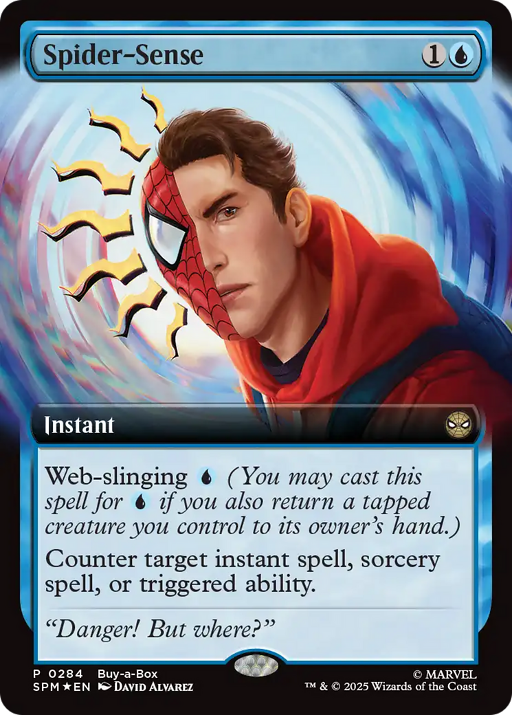 Spider-Sense (Extended Art) [Marvel's Spider-Man Promos] - Magic: The Gathering - Card Brawlers | Quebec | Canada |