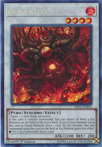 Old Entity Cthugua [SHVA-EN016] Secret Rare - Yu-Gi-Oh! - Card Brawlers | Quebec | Canada |